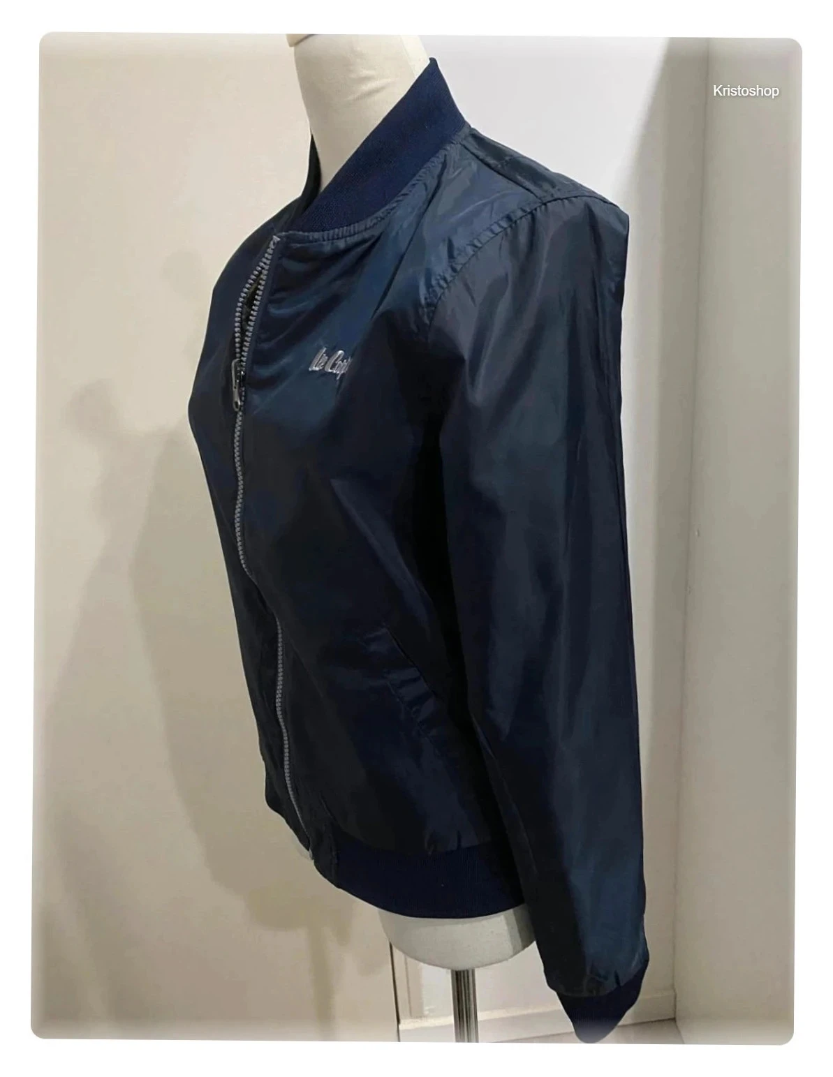 Chaqueta 2-en-1 Lee Cooper Reversible negra y camuflaje Fullzip Crewneck Talla XS – photo 3
